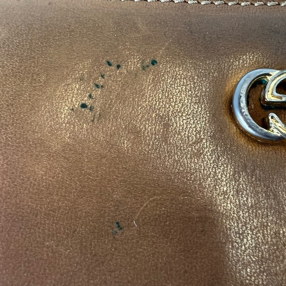 🤎GUCCI Vintage Interlocking G Micro GG Logo Canvas/Leather Bifold Wallet🤎 - Picture 5 of 15
